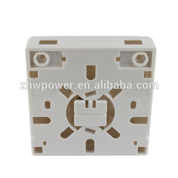 China supply 2core/port wall mounted fiber face plate 86*86 type ,indoor fiber optic small/tool box